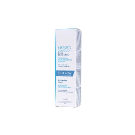 Ducray Keracnyl Glycolic+ Unclogging Cream 30 Ml