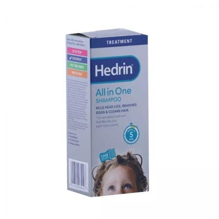 Hedrin All In One Anti Lice Treatment Shampoo 200 Ml