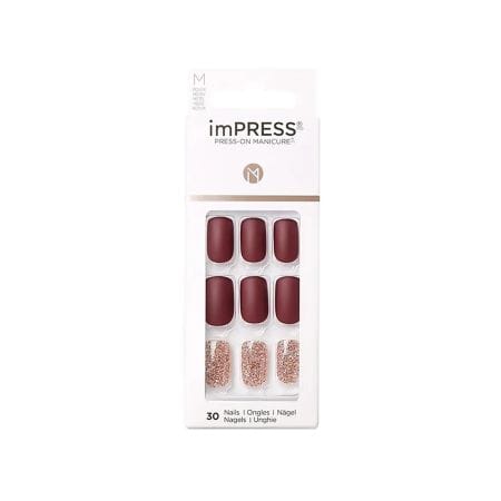 Kiss Nails Impress Medium Hero Kimm10C 30 S