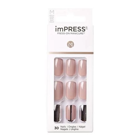 Kiss Nails Impress Medium Cloudy Kimm12C 30 S