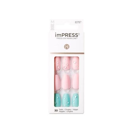 Kiss Nails Impress Medium Dew Drop Kimm06C 30 S