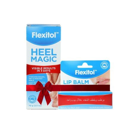 Flexitol Heel Magic 70 G + Lip Balm 10 G Offer