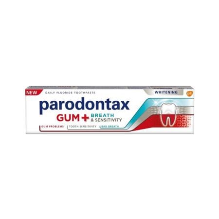 Parodontax Gum + Breath & Sensitivity Whitening Tooth Paste 75 Ml