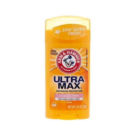 Arm & Hammer Ultra Max Deo Stick Powder Fresh 73 G