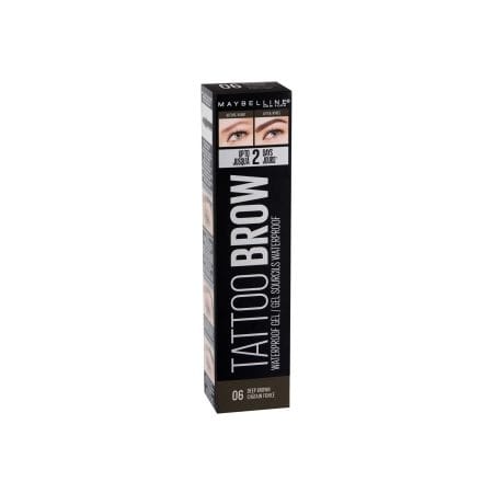 Maybelline New York Tattoo Brow Waterproof Gel 06 Deep Brown