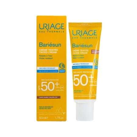 Uriage Bariesun Tinted Cream Spf 50+ Golden Tint 50 Ml