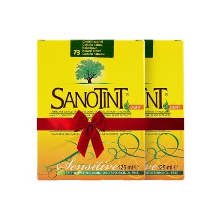 Sanotint Natural Hair Dye / 73 Natural Brown 1 + 1 50 % Offer