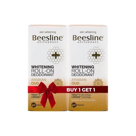 Beesline Whitening Roll-On Deodorent Arabian Oud 50 Ml 1 + 1 Offer