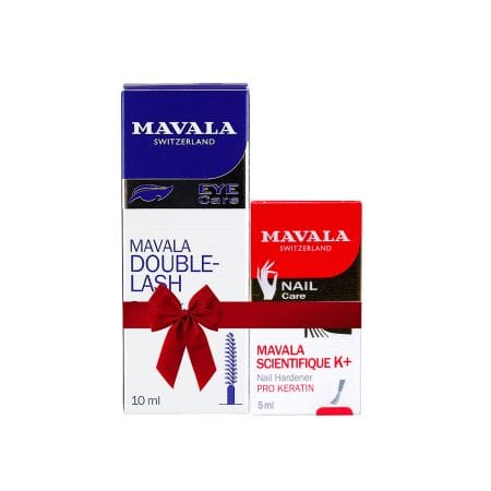 Mavala Double Lash 10 Ml + Scientifique K+ Nail Hardener 5 Ml Special Offer