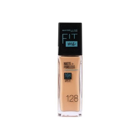 Maybelline New York 16H Matt Poreless SPF 22 Foundation 128 30 ml Warm Nude