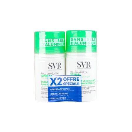 SVR Spirial Vegetal Deodorant Roll On 48H 50 ml 1 + 1 Offer