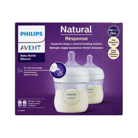 Philips Avent Bottle Natural 0 M+ 2.0 125 Ml X 2 Scy900 / 02