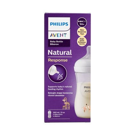 Philips Avent Bottle Natural 1 M+ 3.0 Giraffe 260 ml SCY903 / 66