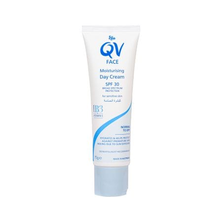Qv Face Moisturising Day Cream Spf 30 Normal To Dry 75 G