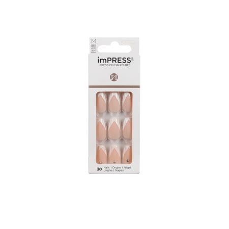 Kiss Nails Impress Medium So French KIMM04C 30 S