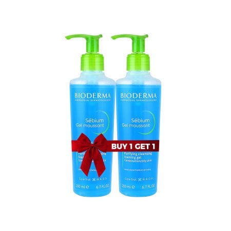 Bioderma Sebium Foaming Gel 200 Ml 1 + 1 Offer