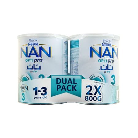 Nan 3 Milk 800 G Twin Pack