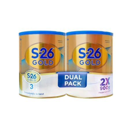 S-26 Gold 3 Milk 900 G Twin Pack