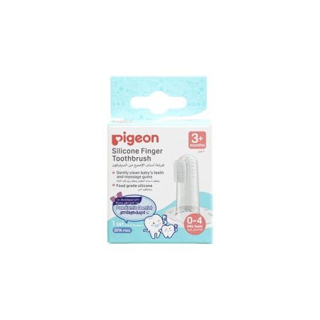 Pigeon Silicon Finger Toothbrush 3+ M 1 S 79593
