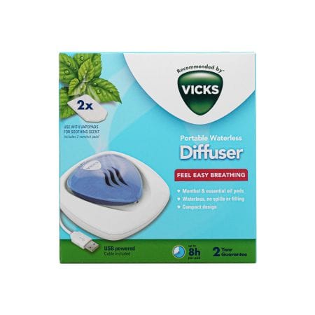 Vicks Portable Waterless Diffuser Vh 1800EU