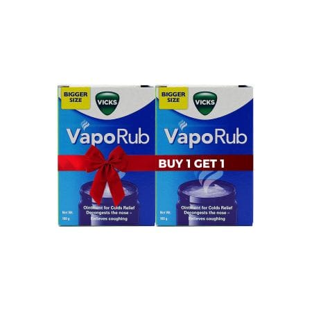 Vicks Vaporub 100 G 1 + 1 Offer