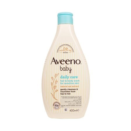 Aveeno Baby Hair & Body Wash 400 Ml