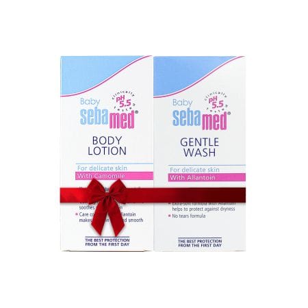Sebamed Baby Lotion 200 Ml + Sebamed Baby Gentle Wash 200 Ml Combo Pack Offer