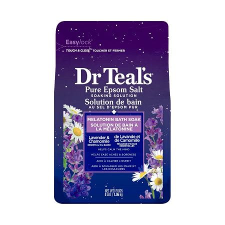 Dr Teals Pure Epsom Salt Sleep Soak 1.36 Kg