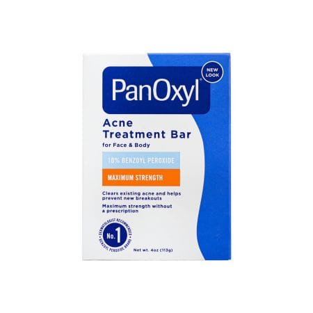 Panoxyl 10% Benzoyl Peroxide Acne Treatment Bar 113 g