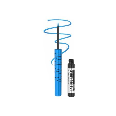 Maybelline New York Tattoo Eyeliner Liquid Pencil Play Switch Metallic Blue