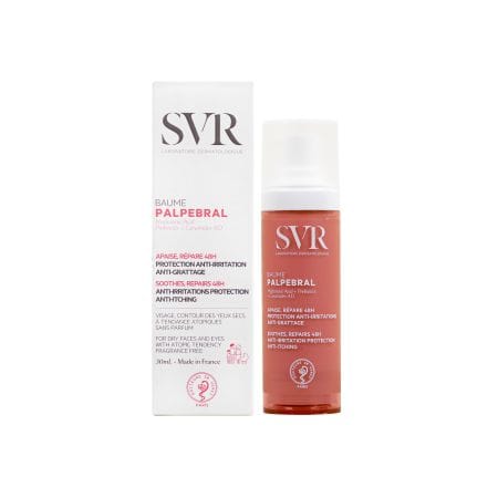 SVR Palpebral Soothes Repairs 24H Fragrance Free Balm 30 ml