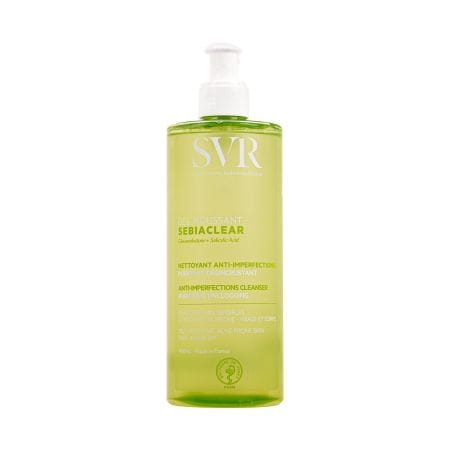 SVR Sebiaclear Purifying Unclogging Cleansing Gel 400 ml