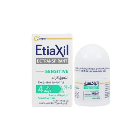 Etiaxil Detranspirant Sensitive Skin Roll On 15 Ml