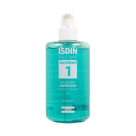 Isdin Acniben 1 Oily Skin Mattifying Cleanser Gel 400 ml