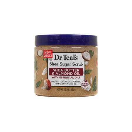Dr Teals Shea Butter And Almond Oil Body Scrub 538 G