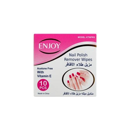 ENJOY Nail Polish Remover Wipes 10 S