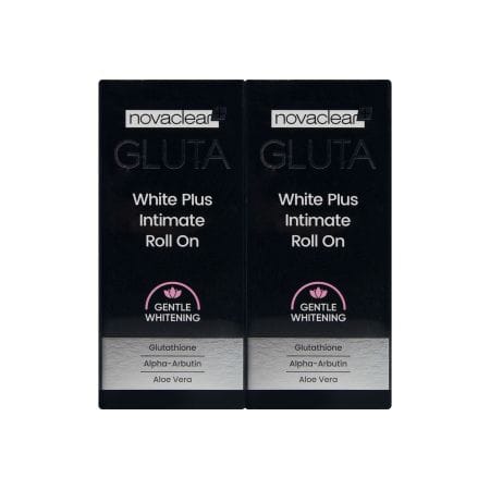 Novaclear Gluta White Plus Intimate Roll On 50 Ml 1 + 1 Offer