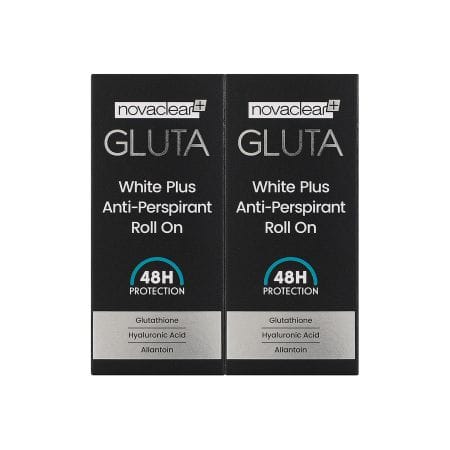 Novaclear Gluta White Plus Anti-Perspirant Roll On 50 Ml 1 + 1 Offer