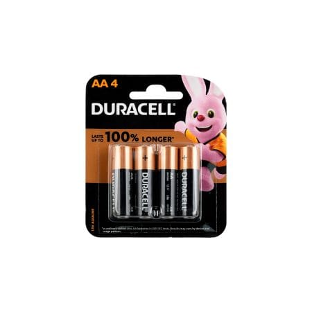 Duracell Battery Aa 4 S