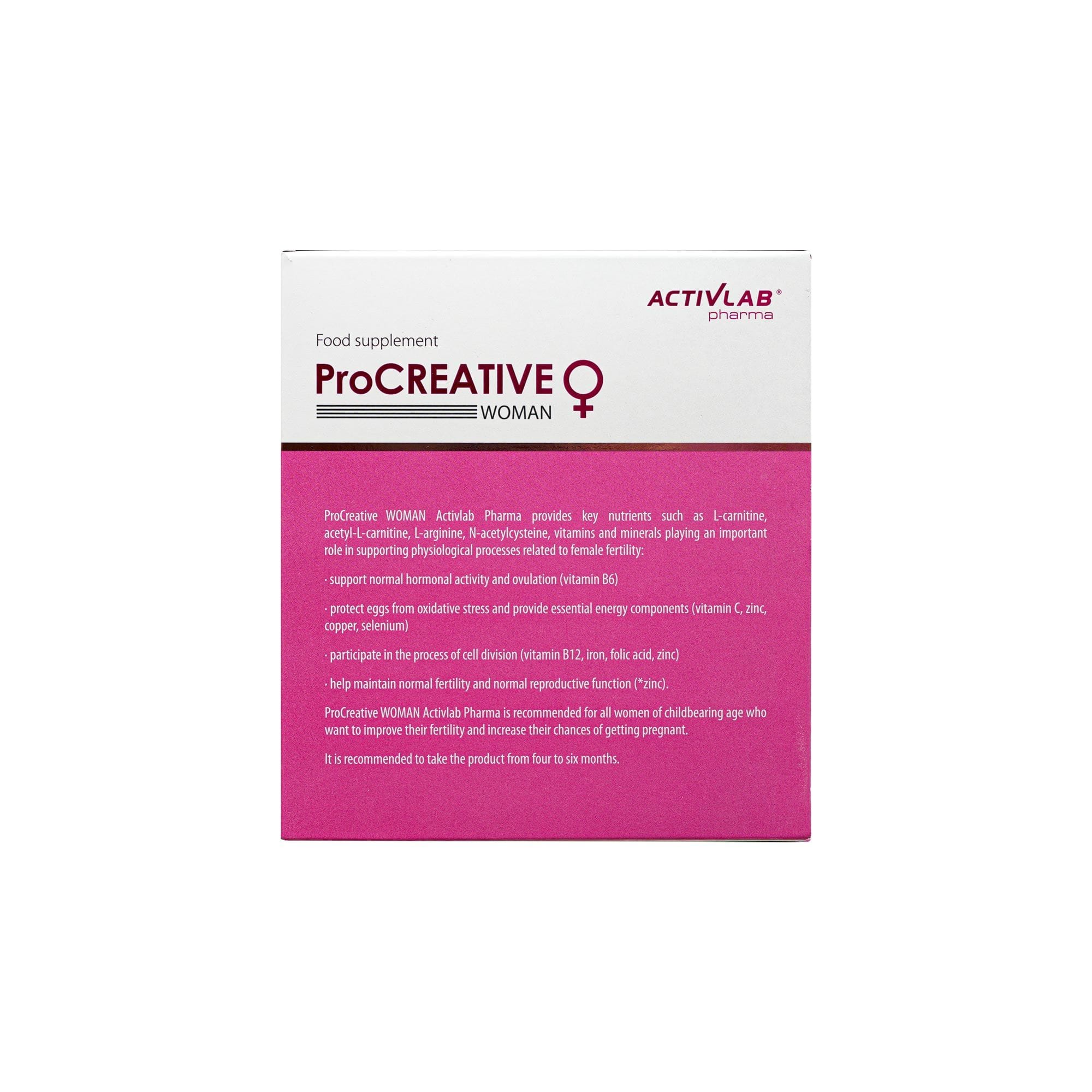 how much acetyl l carnitine for female fertility Conceive for Women 6-Month Supply